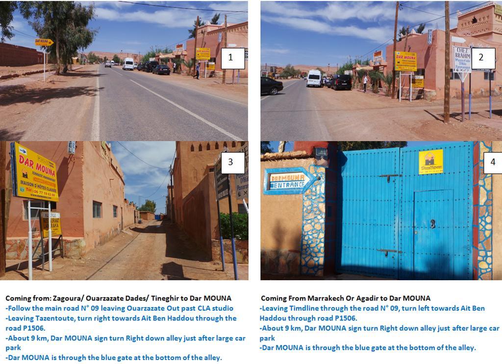Dar Mouna Aït Benhaddou Eksteriør bilde